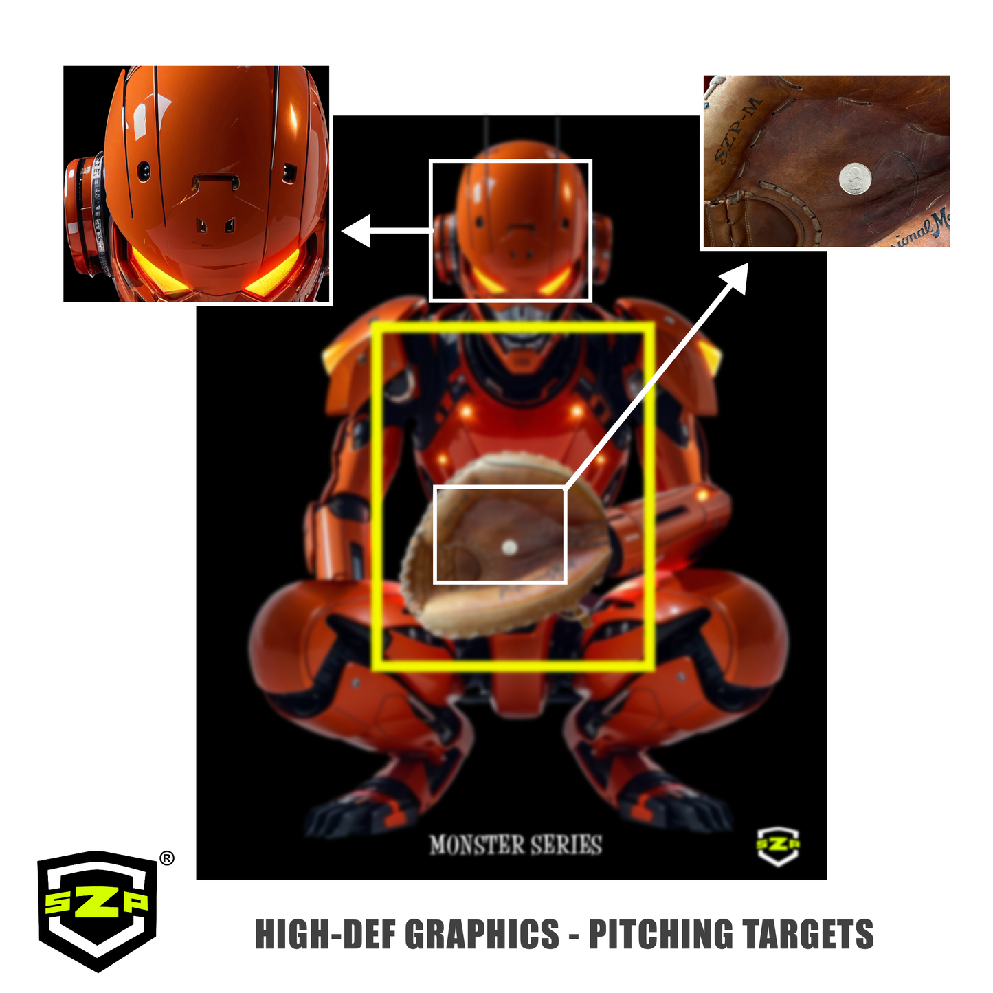 Monster Series - Baseball Pitching and BP Target