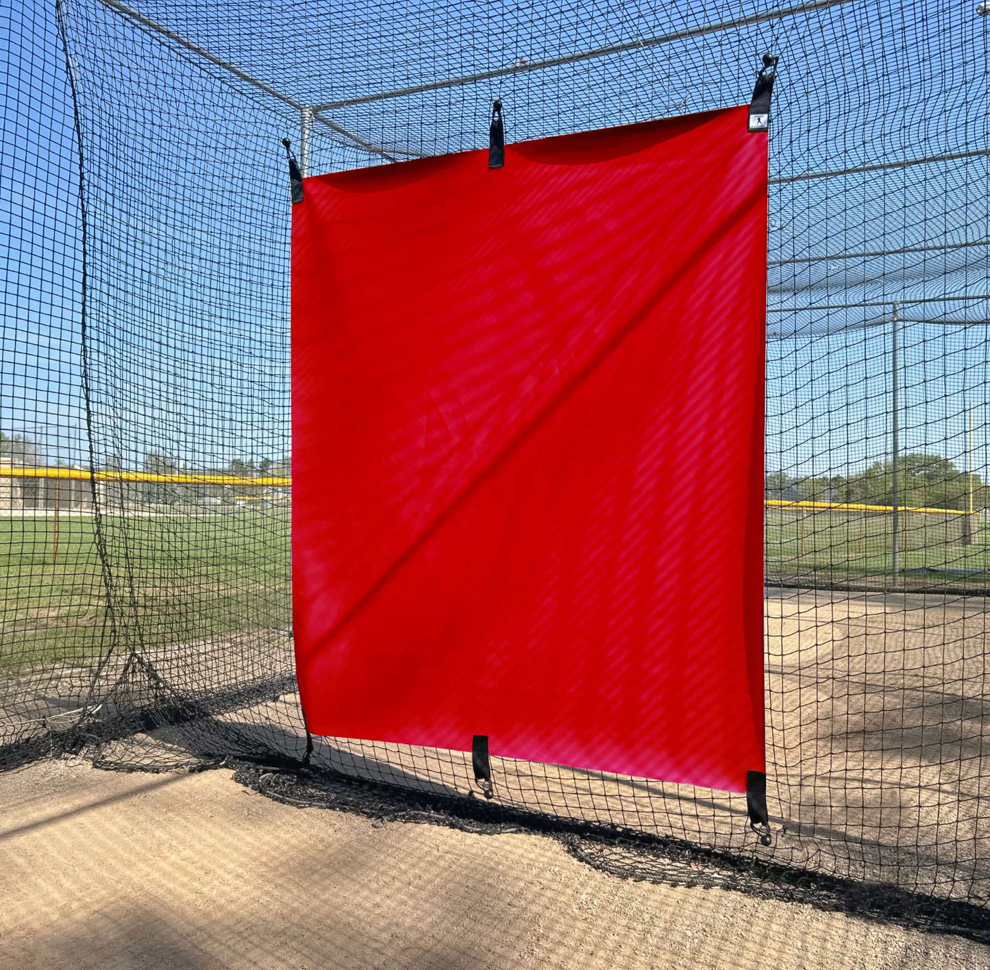 5' x 6' - OUTDOOR Batting Cage Backstop • 6 Point Fastener Model