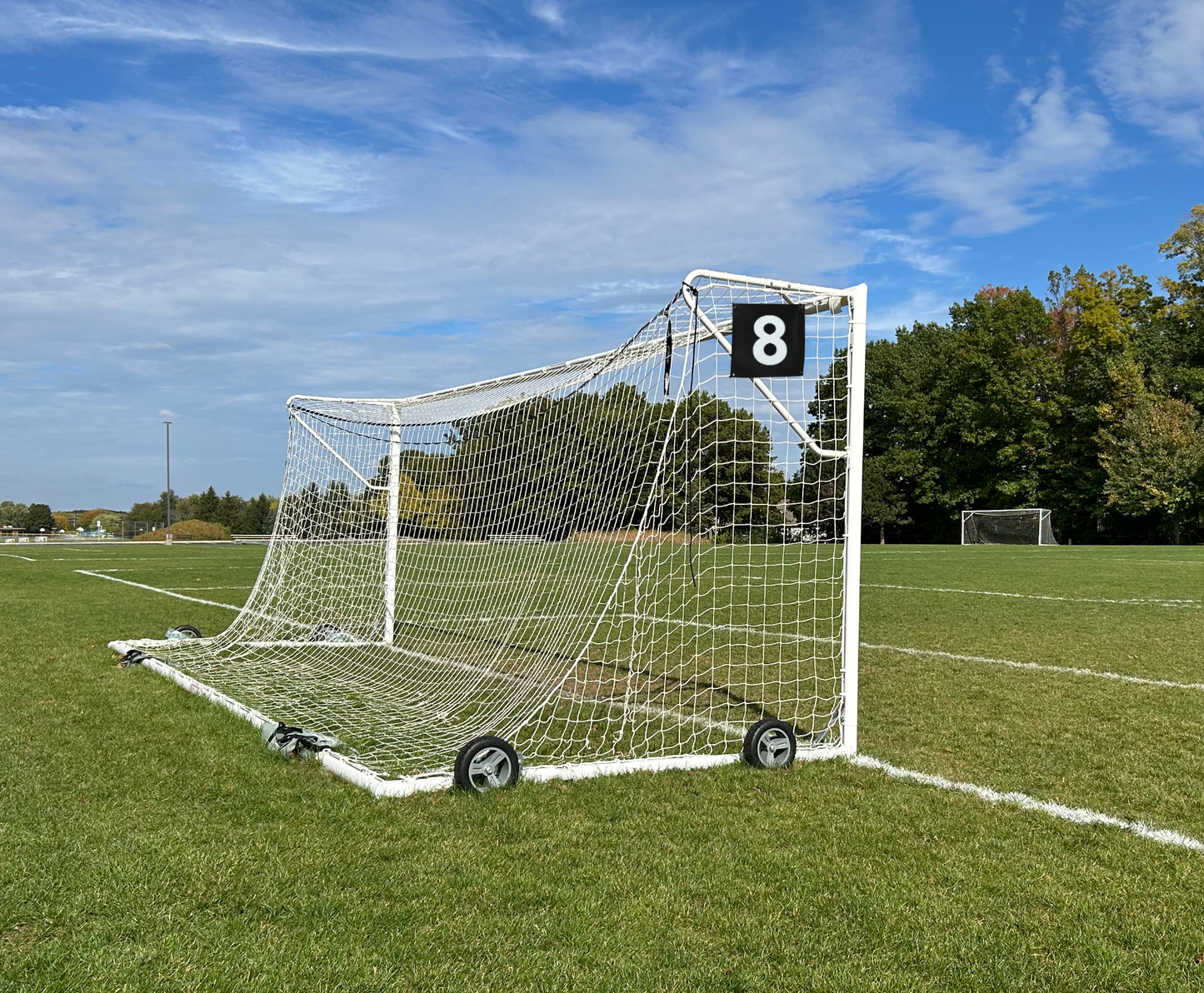 Flex Vinyl 15" x 15" Batting Cage Number Signs (3-PACK)