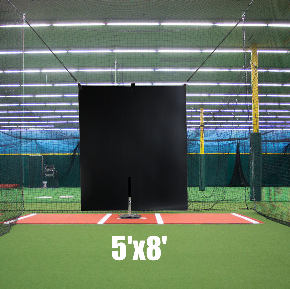 5' x 8' Vinyl Heavy Duty Baseball Batting Cage Backstop - GBCC