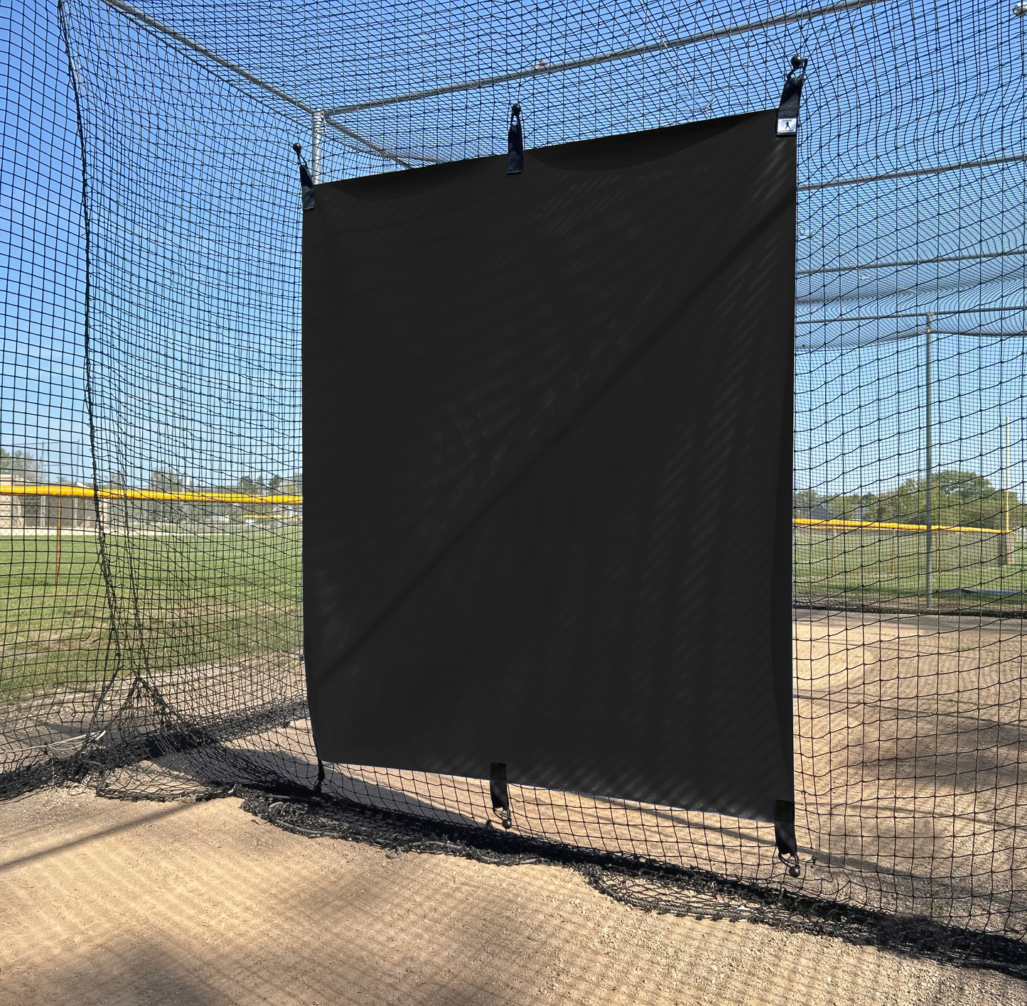 5' x 6' - OUTDOOR Batting Cage Backstop • 6 Point Fastener Model