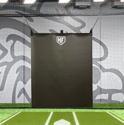 5' x 6' - YOUR CUSTOM LOGO Baseball Backstop - Vinyl Batting Cage Backstop
