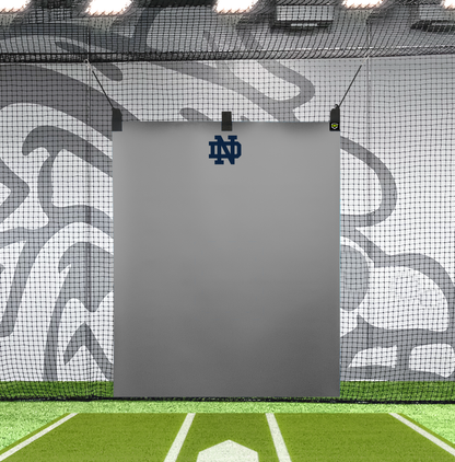 5' x 6' - YOUR CUSTOM LOGO Baseball Backstop - Vinyl Batting Cage Backstop