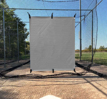 5' x 6' - OUTDOOR Batting Cage Backstop • 6 Point Fastener Model