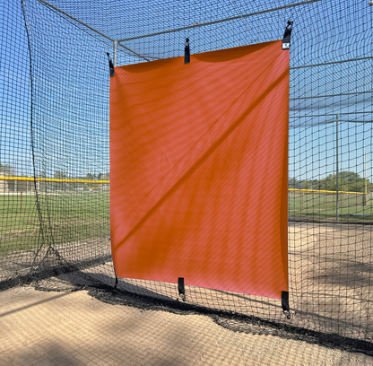 5' x 6' - OUTDOOR Batting Cage Backstop • 6 Point Fastener Model